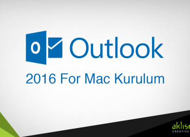 Outlook Mac Mail Kurulumu