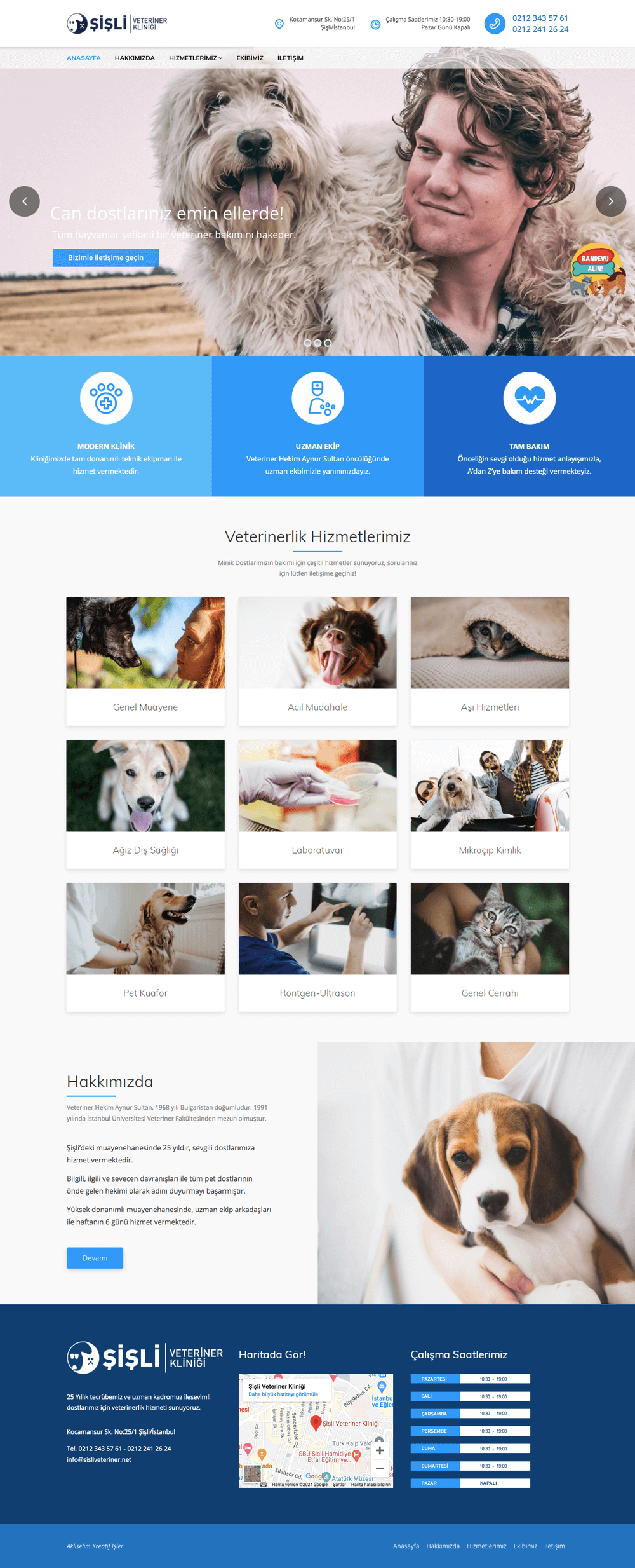 Şişli Veteriner Sitesi